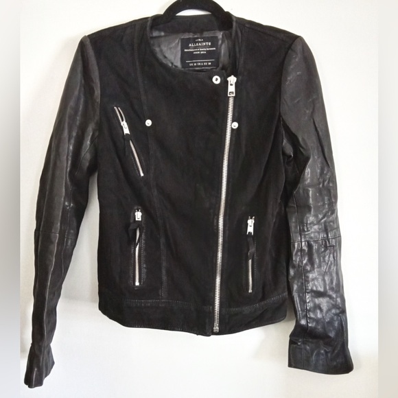 ✨HP✨ ALL SAINTS leather jacket - Picture 3 of 6